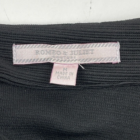 Romeo & Juliet Couture Womens Skirt Black Medium - Picture 7 of 7